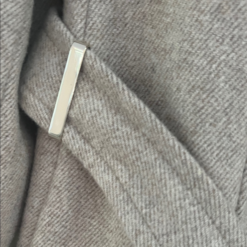 Calvin Klein Women's Beige Wool Wrap - Picture 7 of 16